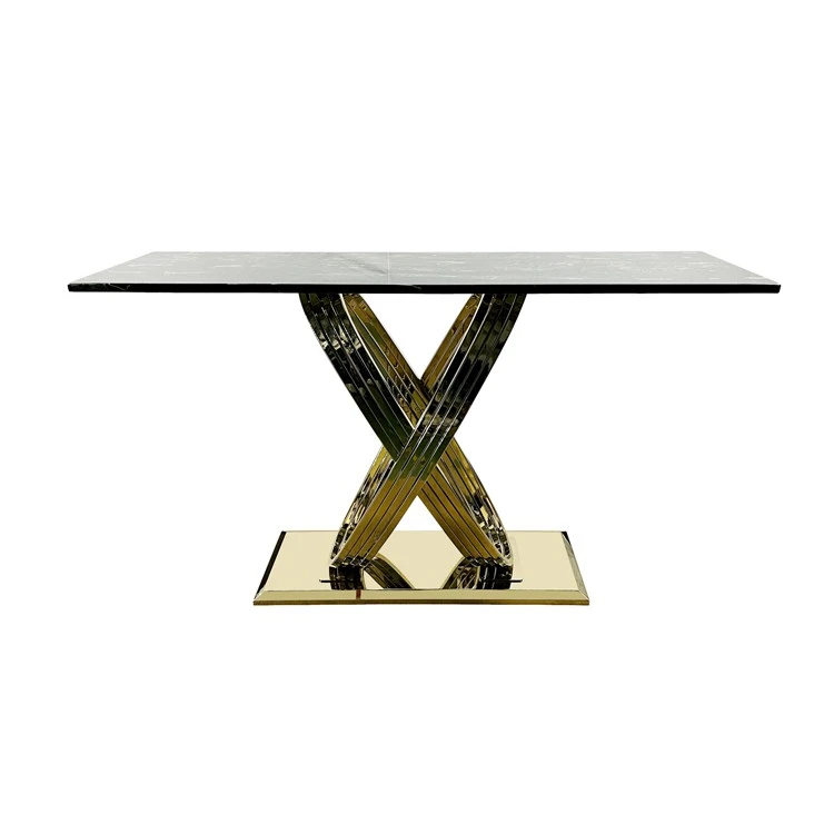high-end rectangle entry table