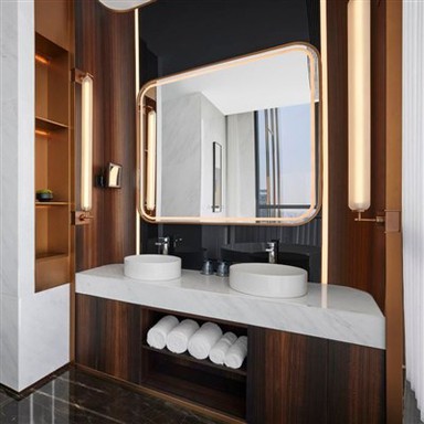 Long Strip Glass Wall Light