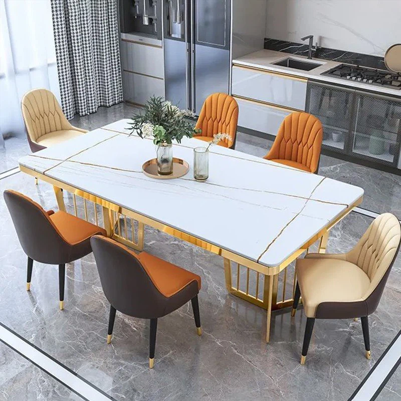 designer stainless steel marble dining table designer stainless steel marble dining table