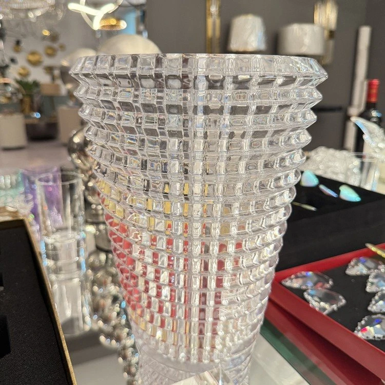 crystal clear vase
